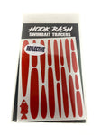 Hook Rash Reflective/Glow Night Swimbait Tracers
