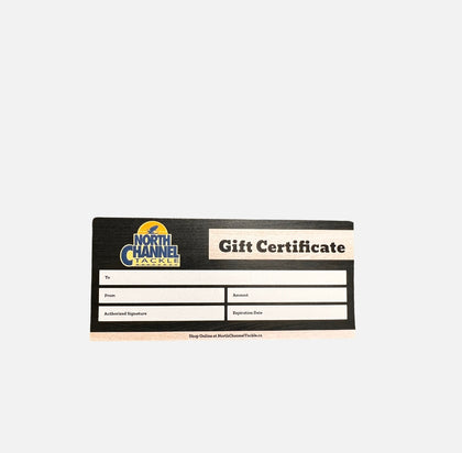 North Channel Tackle Gift Certificate