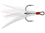 Owner Tournament Trailer Feather Treble Hook 2 pk